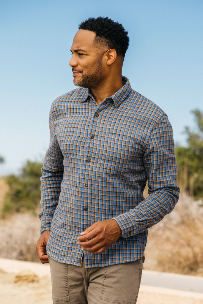 plaid-button-up-shirt-ocean-blue