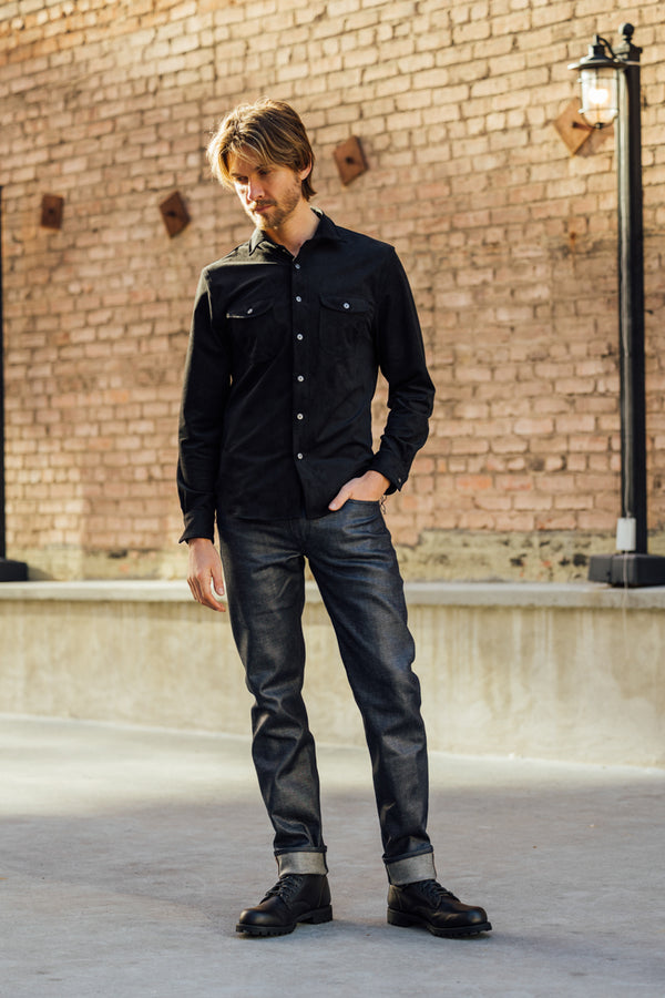 slim-selvedge-jeans-coated-indigo-raw