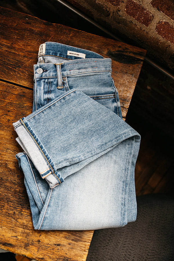 4-WAY STRETCH  <br>
SELVEDGE® DENIM